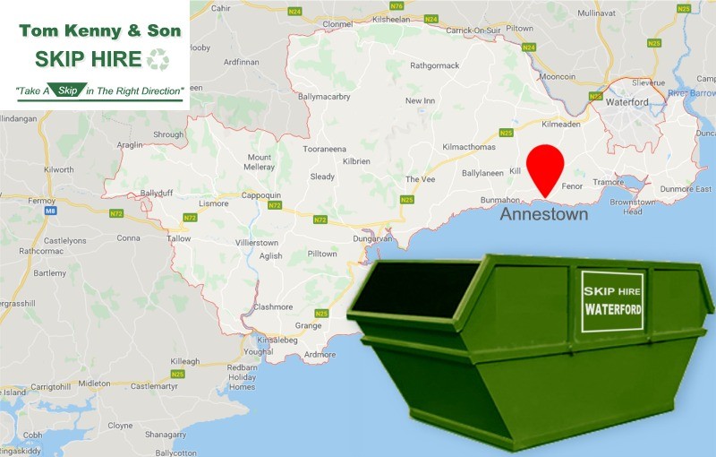 Skip Hire Annestown, County Waterford from Tom Kenny Skip Hire, Ireland