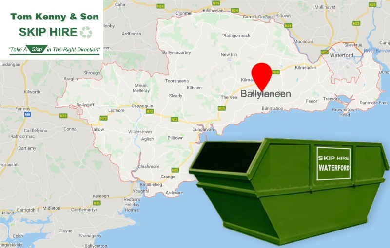 Skip Hire Ballylaneen, County Waterford from Tom Kenny Skip Hire, Ireland