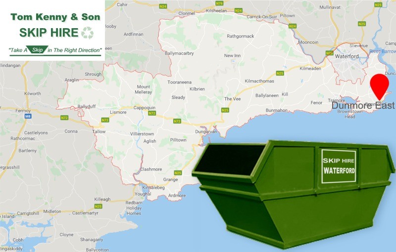 Skip Hire Dunmore East, County Waterford from Tom Kenny Skip Hire, Ireland
