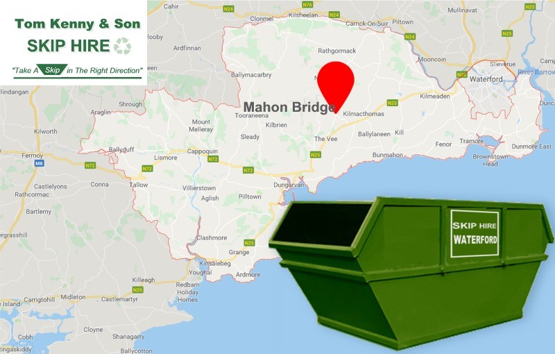Skip Hire Mahon Bridge, County Waterford from Tom Kenny Skip Hire, Ireland