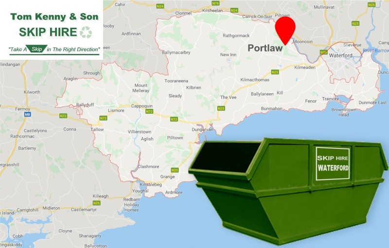 Skip Hire Portlaw, County Waterford from Tom Kenny Skip Hire, Ireland